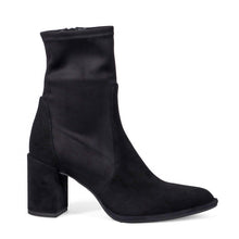 Black ankle boot Silvia Rossini with medium heel and elastic shaft