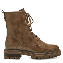 Tamaris essentials vegan shiny camel women's ankle boots