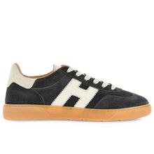 Men's Hogan Cool sneakers in grey-blue suede leather
