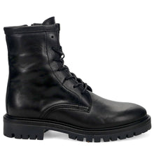 Military black leather