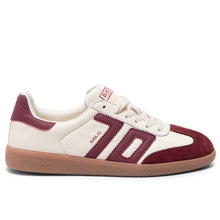 Cloud Milk Leather and Wine Suede Sneaker 70
