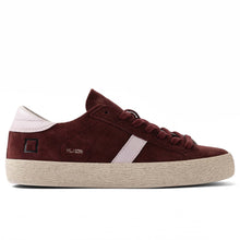 Hill low suede bordeaux