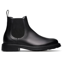 Fabi Beatles men's ankle boots in black calfskin leather