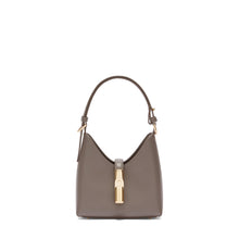 Furla Iride Mini Hobo bag in gray leather