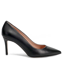 Sangiorgio pumps in black leather with high heel