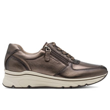 Bronze zip sneaker