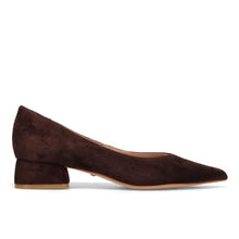 Heel shoe 4 suede coffee
