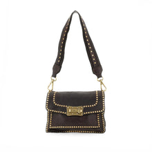 Agnese small dark brown
