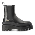 COPENHAGEN: Women's CPH686 Chelsea boot in black leather with chunky sole