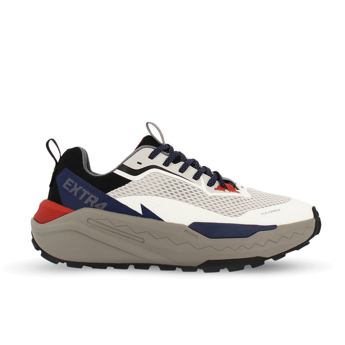 EXTR4: Kaizen men's sneakers in white and blue technical fabric with GORE-TEX® membrane