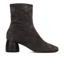 Iris heel 5 suede charcoal grey