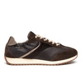 NeroGiardini: Women's casual shoe in soft dark brown leather