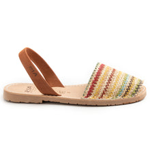 Ria Menorca 27062 Maori multicolor raffia Minorcan sandals