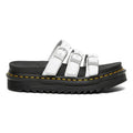 PE22---drmartens---BLAIRE SLIDEWHITE HYDRO LEATHER