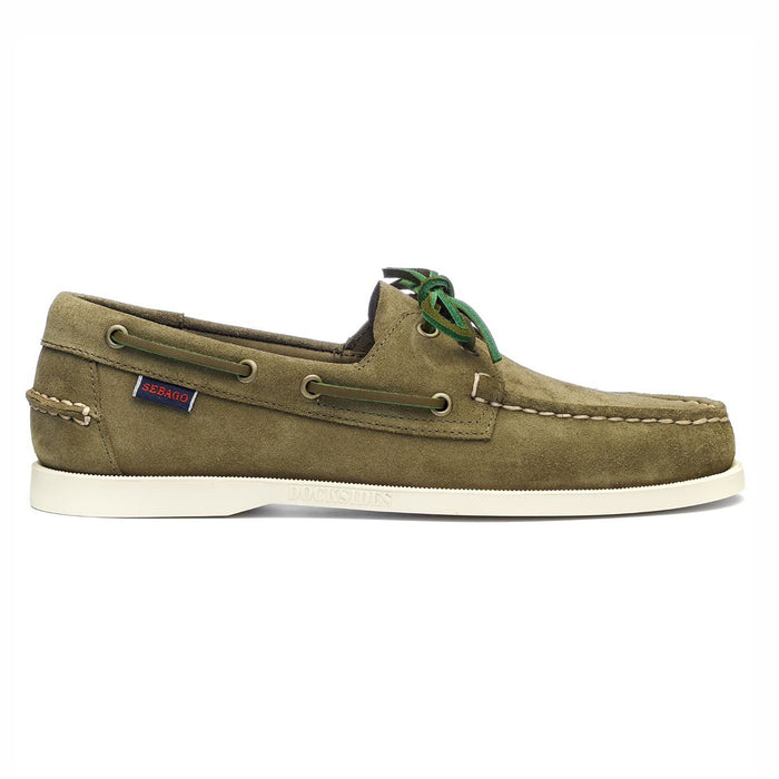 PE22---sebago---7111PTW909 GREEN MILITARY