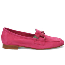Fuchsia suede clasp