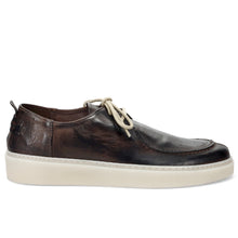 Men's lace-up moccasin Pawelk's in blue nubuck