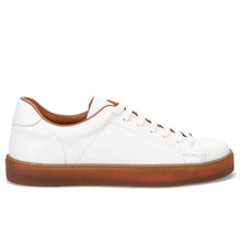 Men's Wexford sneakers in white leather with latex sole