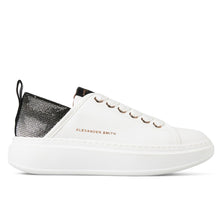 Wembley woman white dark silver