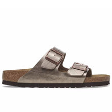 Birkenstock Arizona slipper in birko-flor Graceful Taupe