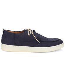 Men's Pawelk's blue nubuck lace-up loafers