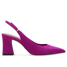 Dark pink slingback