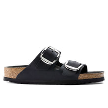 Birkenstock Arizona Big Buckle women's black leather clog