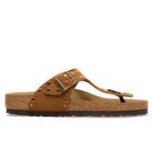 Gizeh rivet suede mink