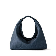 Plie medium hobo bag in lapis blue
