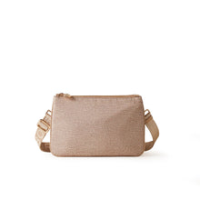 Eco line small double zip sand