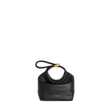 Coccinelle Finn Pouch small bag in soft black leather