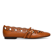 Risako cognac ballet flat