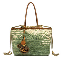 Paloma woven willow straw