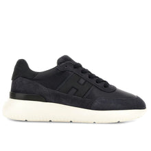 Men's sneakers Hogan Interactive³ in blue suede and nappa leather
