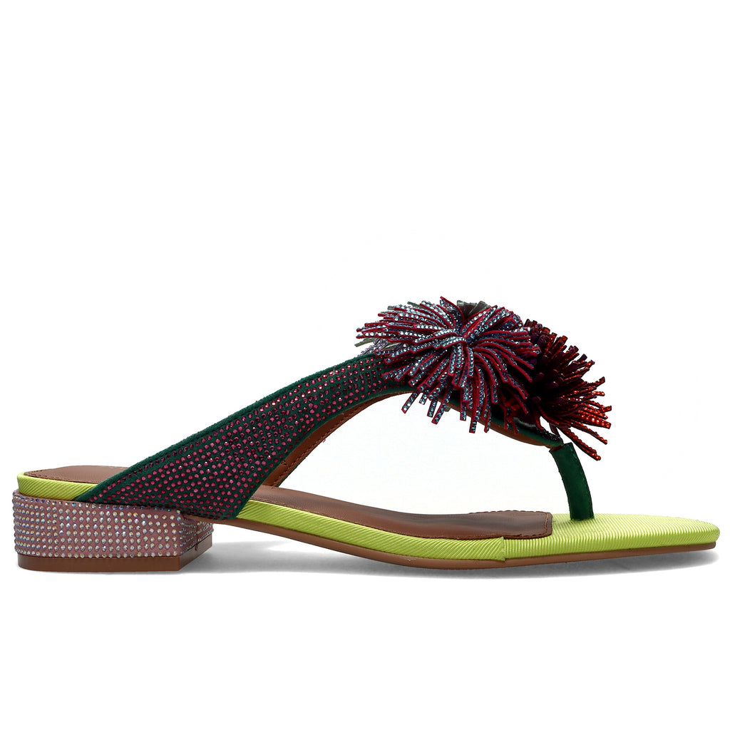 PE26---kurt geiger---POM POM T-BAR830