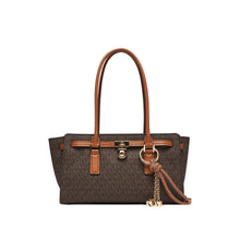 Hamilton modern small signature logo satchel