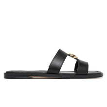 Erin black leather