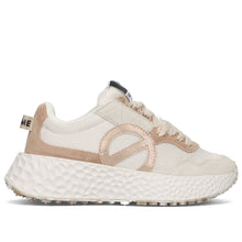 Women's No Name Carter Jogger sneakers in beige and ivory suede and fabric