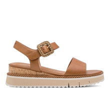 Leather wedge  